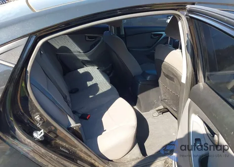 2016 Hyundai Elantra Se from USA, damaged, VIN 5NPDH4AE8GH766809